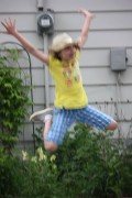 Girl in the air Girl in the air