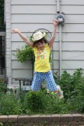 Girl jumping Girl jumping