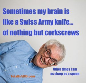 My Brain Is Like a Swiss Army Knife