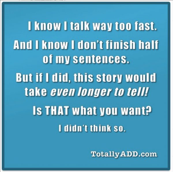 Fast Talker - TotallyADD