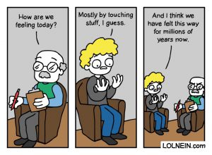 Cartoon about feelings from lolnein.com