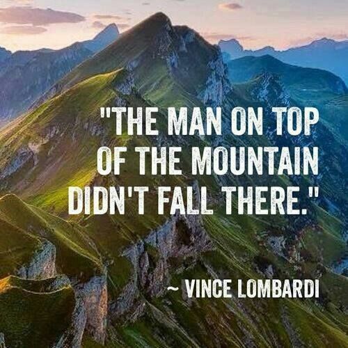 Motivation quote - Vince Lombardi