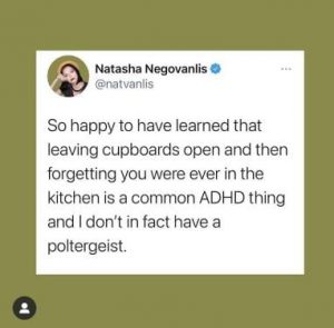 Tweet about leaving the cupboards open by @natvanlis