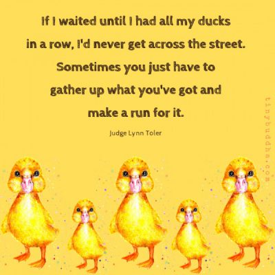 Prioritize Your Life and Get All Your Ducks in a Row by Jennifer Waddle