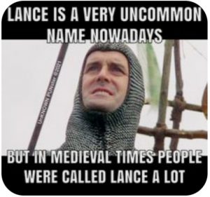 Dad Joke about people called Lance
