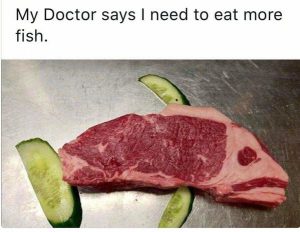 joke about eating fish