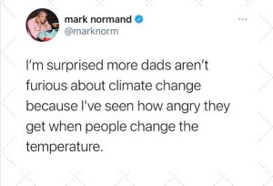 Tweet Dad Joke climate change